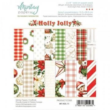 MT-HOL-11 MINTAY BLOC ADICIONAL 6X8'' Holly Jolly