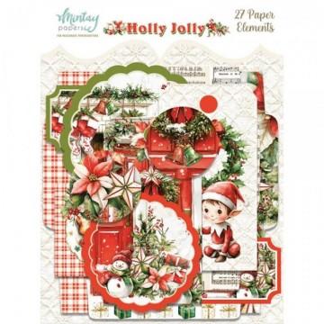 MT-HOL-LSCE MINTAY PAPERS ELEMENTS - Holly Jolly (27pcs.)