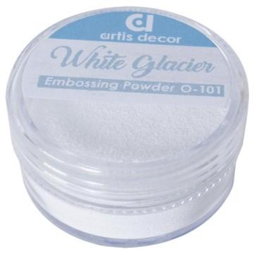 O-101 POLVO DE EMBOSSING OPACO ARTIS DECOR 7gr. WHITE GLACIER