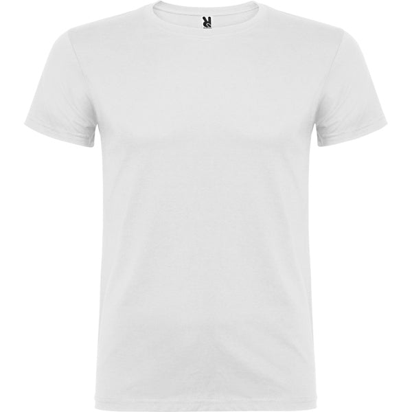 CAMISETA BEAGLE BLANCA PARA PERSONALIZAR UNISEX