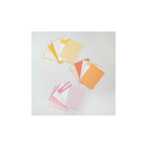 "PACK 50 TARJETAS 3x4@ BASICAS ARCOIRIS LORA BAILORA