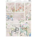 PAPEL ARROZ DEC. ARTIS DECOR 297 x32 CM BICYCLETTES