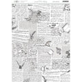 PAPEL ARROZ DEC. ARTIS DECOR 297 x32 CM  CALIGRAFIA