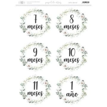 PAPEL ARROZ DEC. ARTIS DECOR 297 x32 CM CUMPLEMESES BEBE