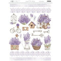 PAPEL ARROZ DEC. ARTIS DECOR 297 x32 CM  LAVANDA