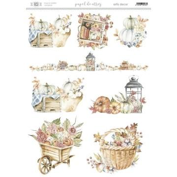 PAPEL ARROZ DEC. ARTIS DECOR 297 x32 CM OTOÑO