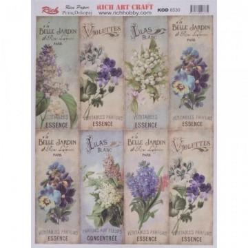 PAPEL ARROZ DEC. RICH 297x42cm. KOD.8530