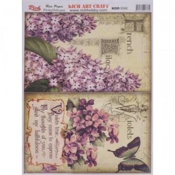 PAPEL ARROZ DEC. RICH 297x42cm. KOD.8586