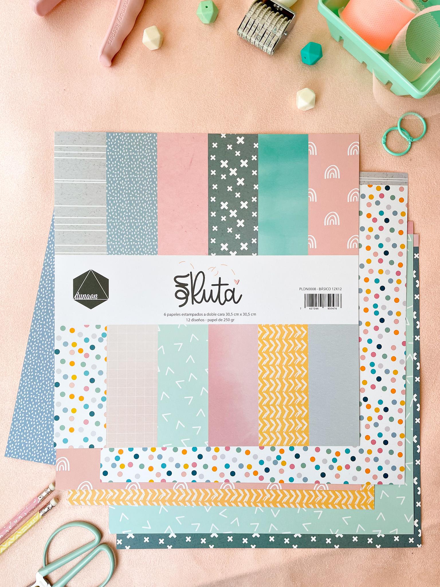 PAPELES PARA SCRAPBOOKING BASICOS ENRUTA DE DUNAON