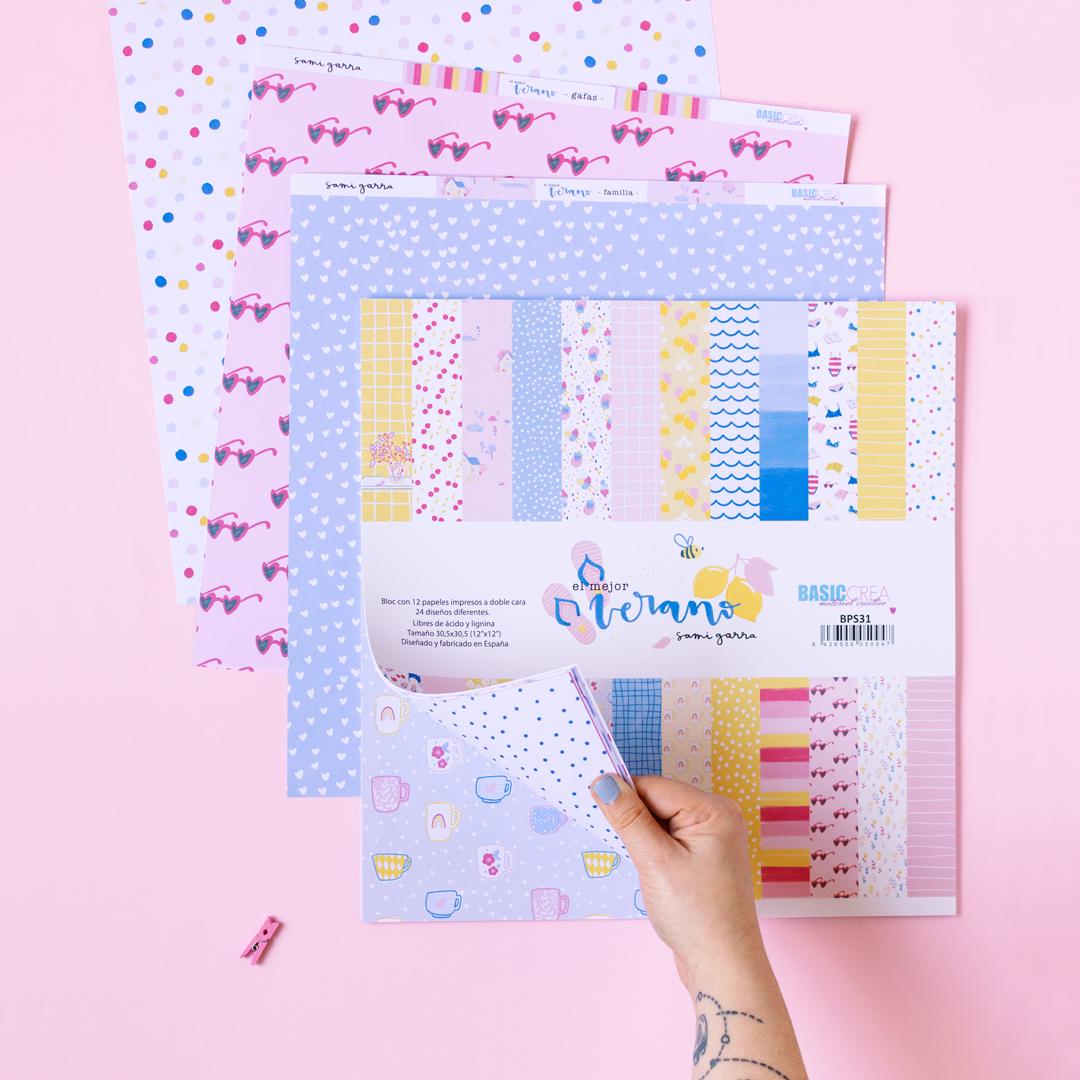 "BLOC 12""x12"" EL MEJOR VERANO DE SAMI GARRA