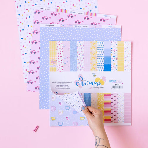 "BLOC 12""x12"" EL MEJOR VERANO DE SAMI GARRA