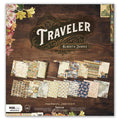 "BLOCK 18 PAPELES 12""x12"" TRAVELER VINTAGE ODISSEY