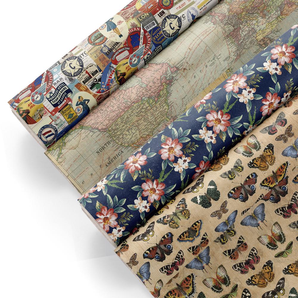 PAPER PRESS PLANISFERIO TRAVELER DE VINTAGE ODISSEY