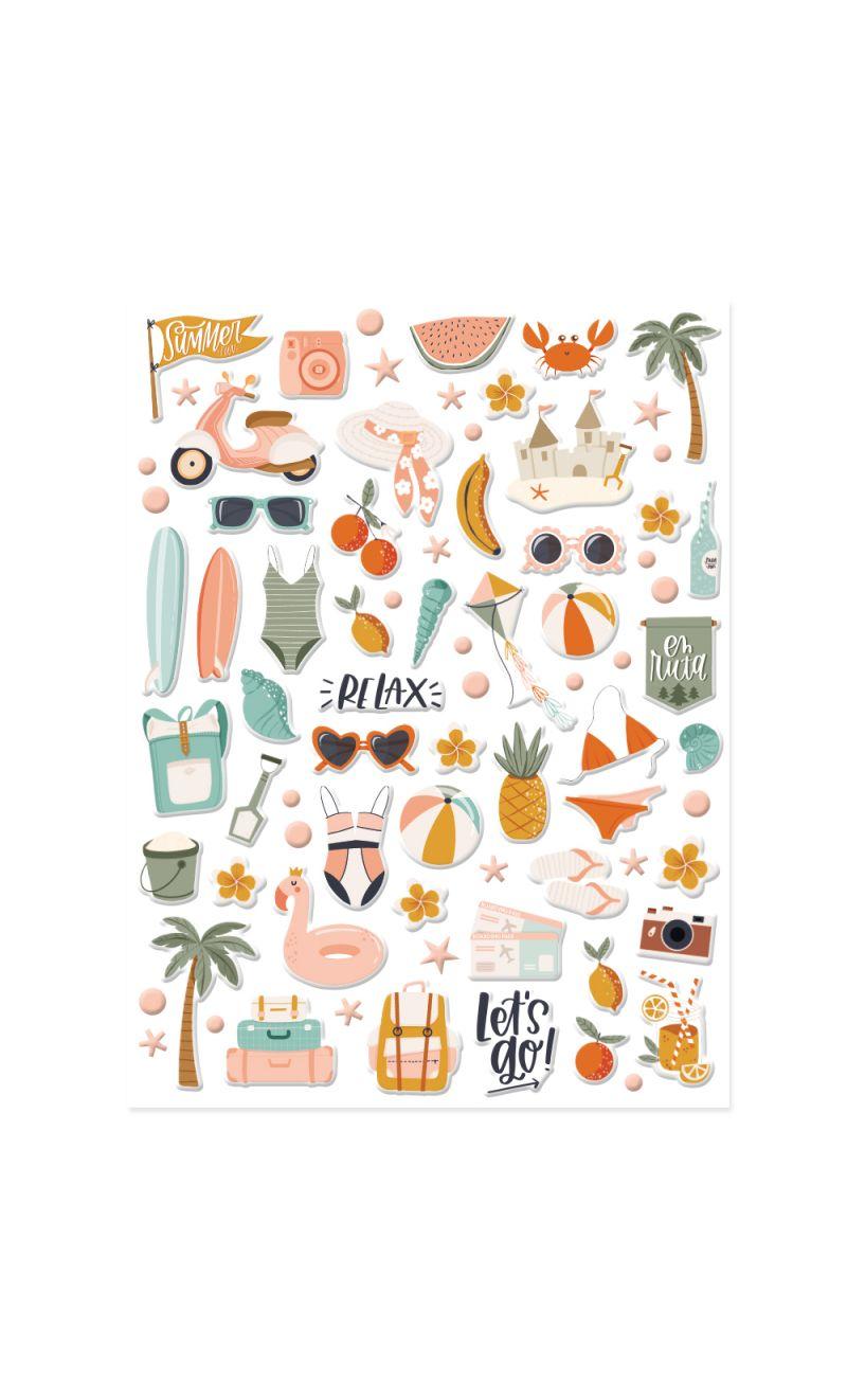 PEGATINAS PUFFY ILUSTRACIONES PENSACOLA DE MINTOPIA