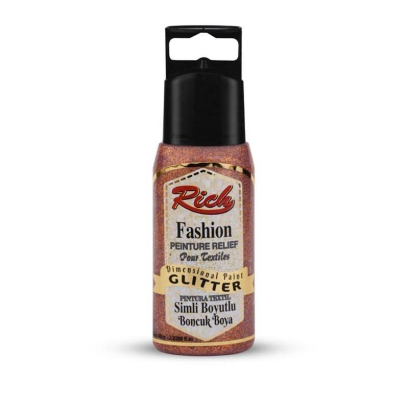 PINTURA DIMENSIONAL GLITTER RICH BRONZE