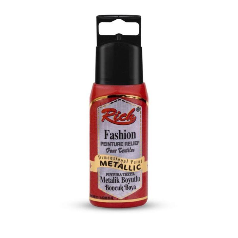 PINTURA DIMENSIONAL METALICA RICH  RED