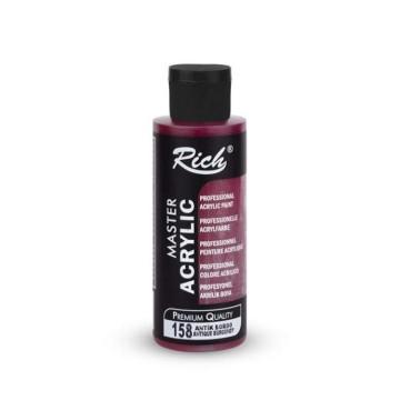 PINTURA MASTER ACRYLIC RICH 120cc. ANTIQUE BURGUNDY