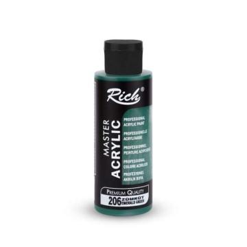 PINTURA MASTER ACRYLIC RICH 120cc. EMERALD