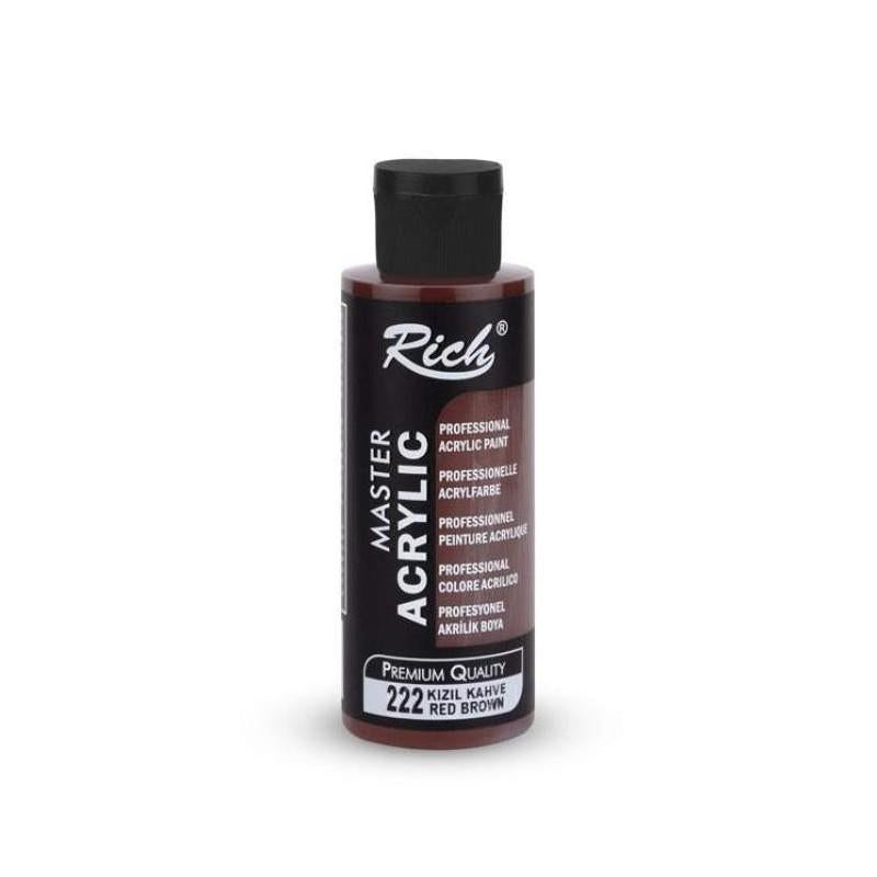 PINTURA MASTER ACRILICA RICH VERMILION BROWN