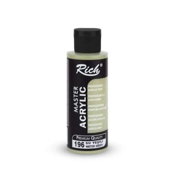 PINTURA MASTER ACRYLIC RICH 120cc. WATER GREEN