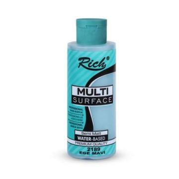 PINTURA MULTISUPERFICIE RICH 120cc. AEGEAN BLUE