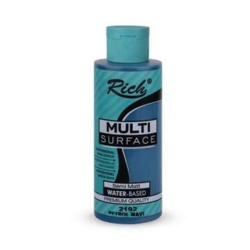PINTURA MULTISUPERFICIE RICH 120cc. PETROL BLUE