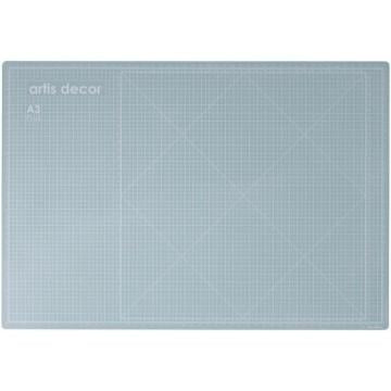 PLANCHA DE CORTE 2 CARAS AUTOCICATRIZANTES (CALIDAD PREMIUM 5 CAPAS) 48.5X33.5cm.-A3 PLUS MINT/ROSA ARTIS DECOR