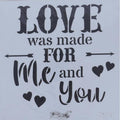PLANTILLA STENCIL 25x25cm. 15791