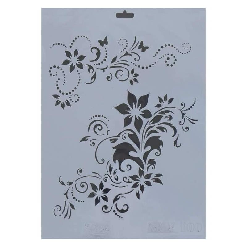 PLANTILLA STENCIL 25x35cm. NEW 100