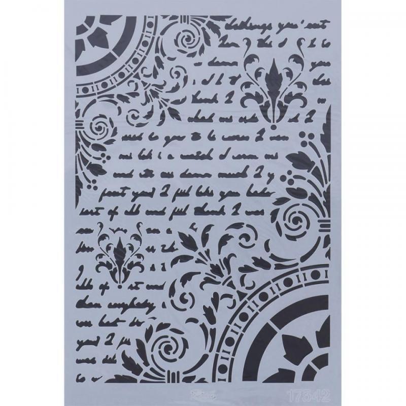 PLANTILLA STENCIL 33x48cm. 17542