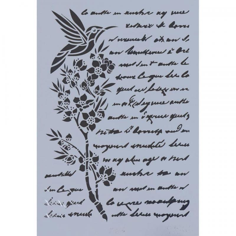 PLANTILLA STENCIL 33x48cm. 17543