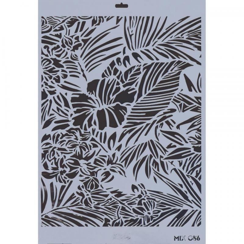 PLANTILLA STENCIL 33x48cm. MIX-056