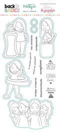 SELLO y TROQUEL COORDINADO SCRAPLOVER BACK TO BASICS