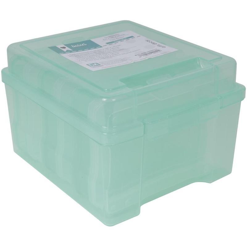 SET DE CAJA CONTENEDORES MINT 21x185X14cm + 6 CAJAS 17x115x3cm ARTIS DECOR