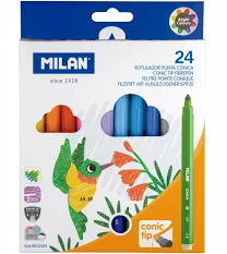 ROTULADORES PUNTA CONICA X24 MILAN