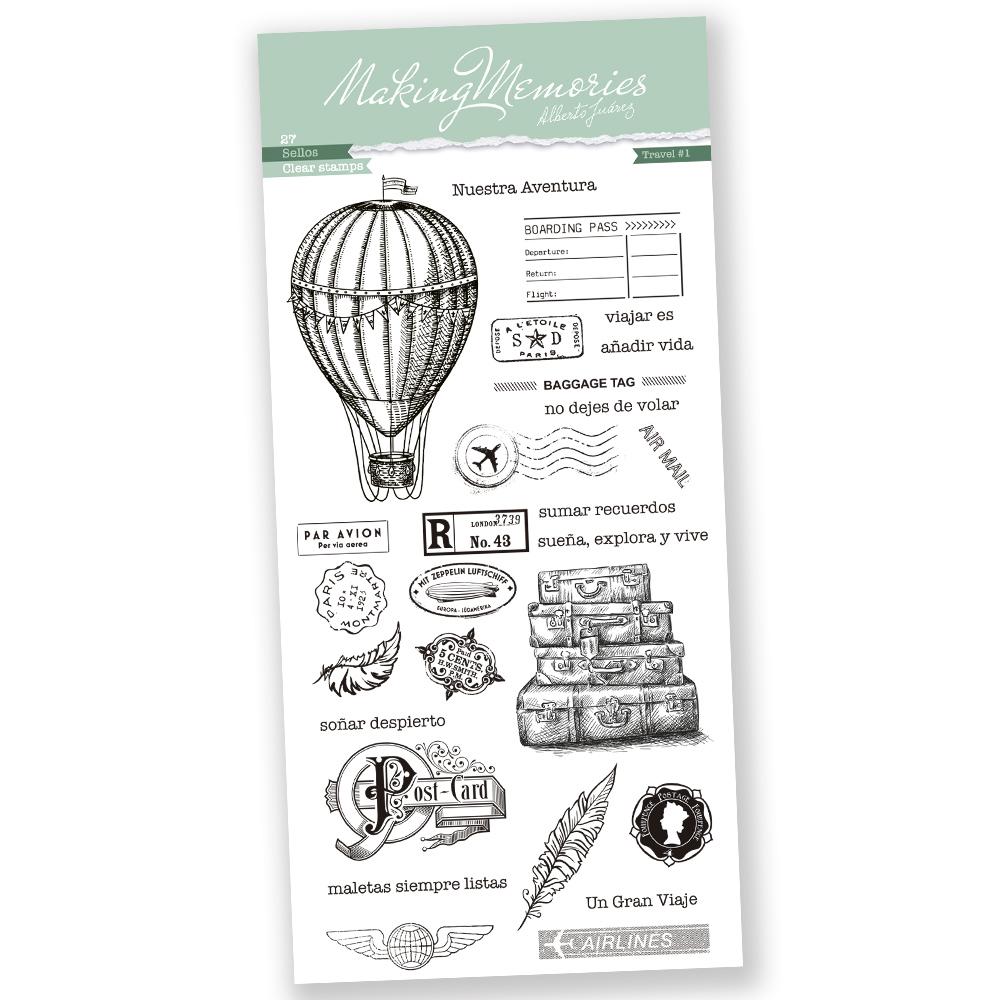 SELLO ACRILICO TRAVELER DE VINTAGE ODISSEY