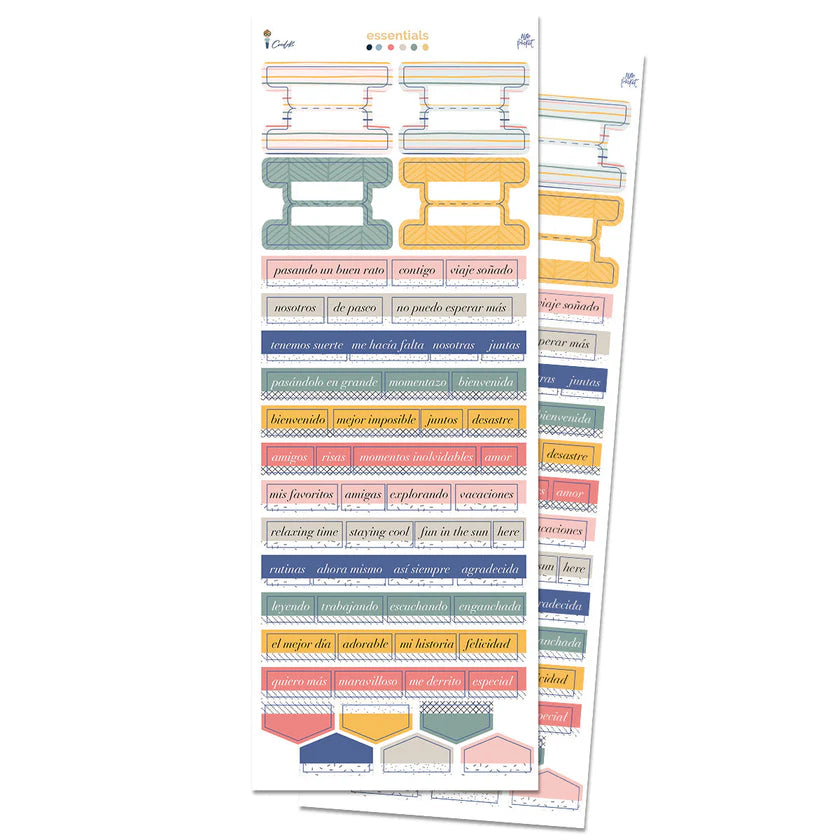 PEGATINAS SENTIMIENTOS ESSENTIALS DE COCOLOKO