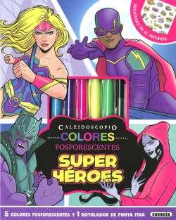 SUPER HEROES COLORES FOSFORESCENTES