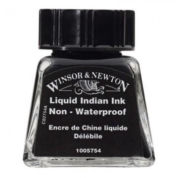 TINTA CHINA LIQUIDA NEGRA 14ML.W&N Nº754