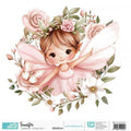 TRANSFER DTF TEXTIL 24x23cm. Flower Fairy 1
