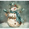 TRANSFER DTF TEXTIL 24x23cm. Snowman