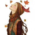 TRANSFER DTF TEXTIL 25x30cm. Autumn Feelings
