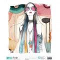 Transfer DTF Textil 25x30 Boho Girl 2