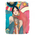 Transfer DTF Textil 25x3 Boho girl 3