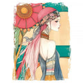 Transfer DTF Textil 25x30 Boho Girl 4