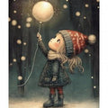 TRANSFER DTF TEXTIL 25x30cm. Christmas Lights 1