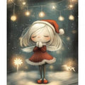 TRANSFER DTF TEXTIL 25x30cm. Christmas Lights 3