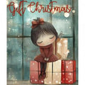 TRANSFER DTF TEXTIL 25x30cm. Gift Christmas