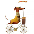 TRANSFER DTF TEXTIL 25x30cm. Doggy bike
