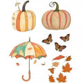 TRANSFER DTF TEXTIL 25x30cm. Shapes Autumn